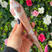 Load image into Gallery viewer, Pink Druzy Agate XL Wand
