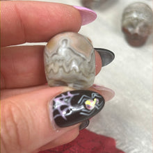 Load image into Gallery viewer, Mexican Agate Mini Skull
