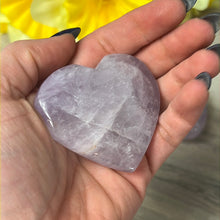 Load image into Gallery viewer, Lilac Amethyst Heart
