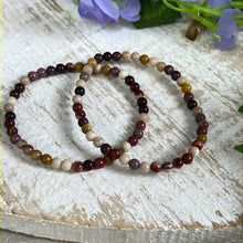 Load image into Gallery viewer, 4mm Mookaite Bead Bracelet
