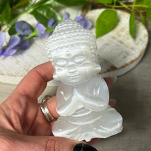 Load image into Gallery viewer, Selenite Buddha
