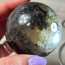 Load image into Gallery viewer, RARE Smoky &amp; Green Mica Sphere
