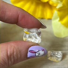 Load image into Gallery viewer, Mini Clear Quartz Rabbit Bunny
