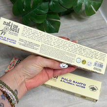 Load image into Gallery viewer, Ethical Incense - Native Soul -Palo Santo &amp; Florida Water Sticks
