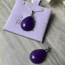 Load image into Gallery viewer, AA Lepidolite 925 Sterling Pendant
