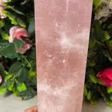 Load image into Gallery viewer, XXL Rose Quartz Tower Point 5.6KG
