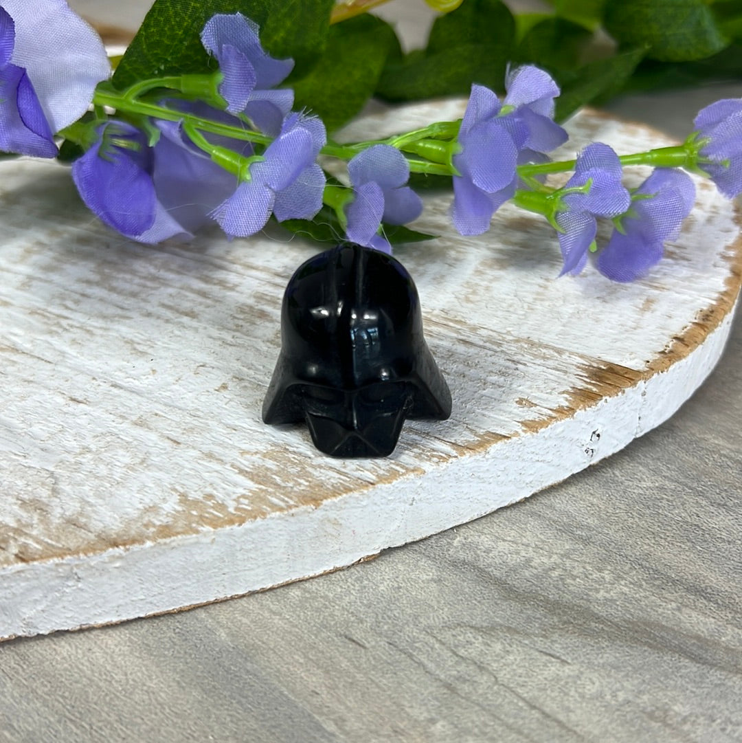 StarWars Obsidian Darth Vader Head Helmet
