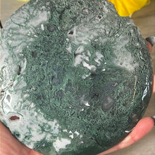 Load image into Gallery viewer, Moss Agate Druzy Disc Cookie
