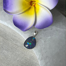 Load image into Gallery viewer, Aussie Australia Opal 925 Sterling Silver Pendant
