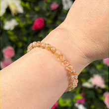 Load image into Gallery viewer, Citrine 6mm Bead Bracelet
