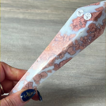 Load image into Gallery viewer, Pink Druzy Agate XL Wand
