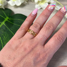 Load image into Gallery viewer, 18K Gold Lunar Moon Phase Ring

