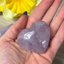 Load image into Gallery viewer, Lilac Amethyst Heart
