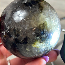 Load image into Gallery viewer, RARE Smoky &amp; Green Mica Sphere
