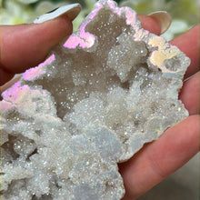 Load image into Gallery viewer, White Aura Geode Cluster
