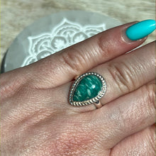 Load image into Gallery viewer, AA Amazonite 925 Silver Ring -  Size L - L 1/2

