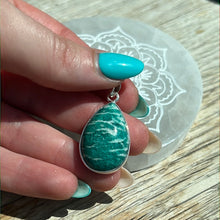 Load image into Gallery viewer, AA Amazonite 925 Sterling Pendant
