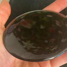 Load image into Gallery viewer, Black Obsidian Scrying Mirror Tool

