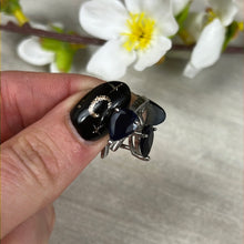 Load image into Gallery viewer, AA Sapphire Hinged Studs - 925 Sterling Earrings
