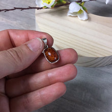 Load image into Gallery viewer, Amber 925 Sterling Silver Pendant
