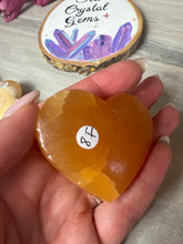 Load image into Gallery viewer, Orange Calcite Heart
