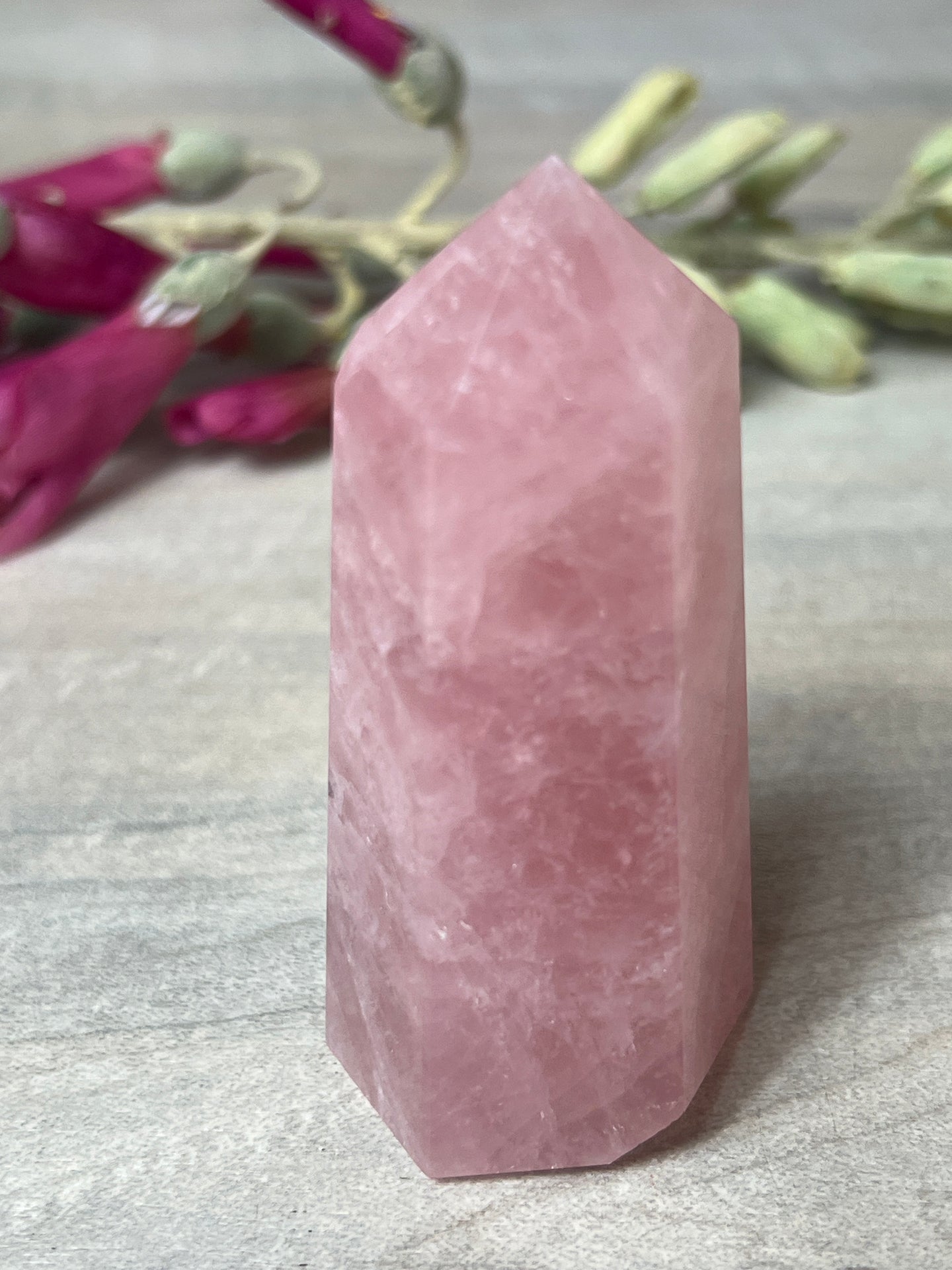 Rose Quartz Tower Point