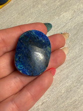 Load image into Gallery viewer, Azurite Palm Stone
