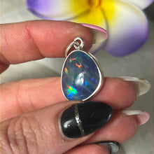 Load image into Gallery viewer, Aussie Australia Opal 925 Sterling Silver Pendant
