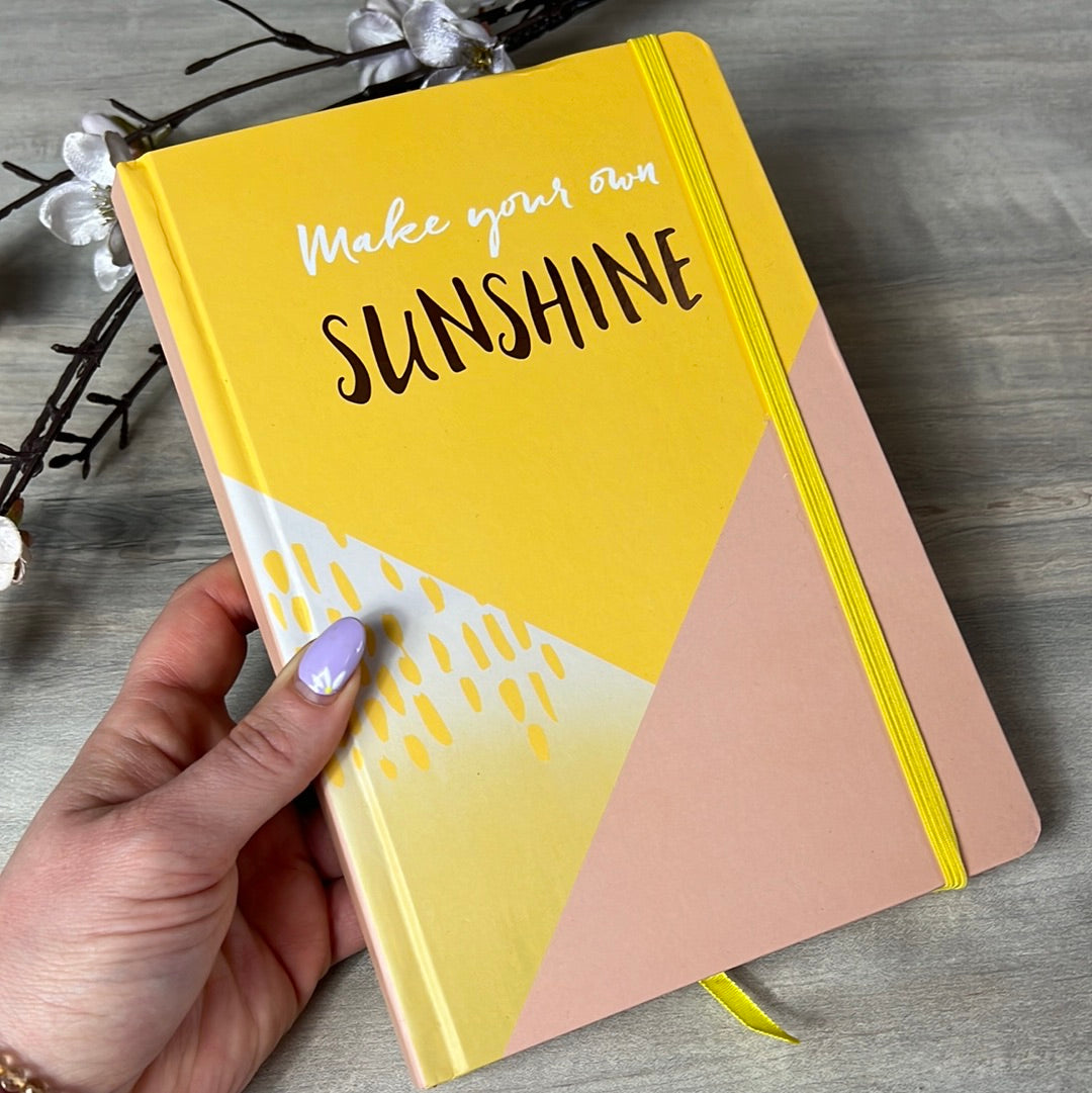 Note Pad Journal Notebook - Sunshine ! Book A5
