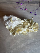 Load image into Gallery viewer, Rare Golden Star Mica plus calcite &amp; quartz Specimen
