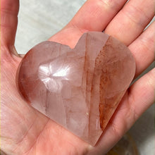 Load image into Gallery viewer, Fire Quartz Hematoid &amp; Golden Healer Heart
