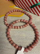 Load image into Gallery viewer, Rhodochrosite Bead Bracelet
