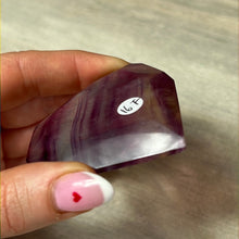 Load image into Gallery viewer, Facet Fluorite Heart
