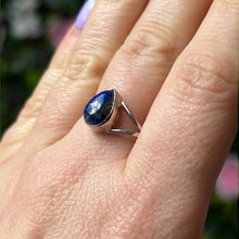 Load image into Gallery viewer, Lapis 925 Sterling Silver Ring -  Size Y 1/2
