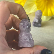 Load image into Gallery viewer, Lepidolite Baby Buddha
