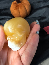 Load image into Gallery viewer, Orange Calcite Skull
