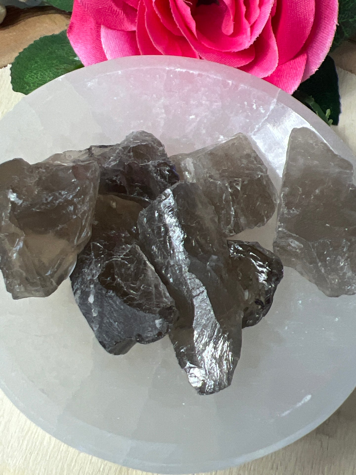 Raw Small Smoky Quartz Specimen Tumble