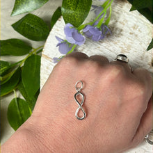 Load image into Gallery viewer, Infinity 925 Sterling Silver Pendant Charm
