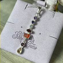 Load image into Gallery viewer, Multi Sterling Pendant - Chakra
