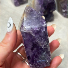 Load image into Gallery viewer, A Amethyst Agate Tower Points
