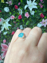 Load image into Gallery viewer, Apatite Raw 925 Sterling Silver Ring -  Size L 1/2
