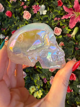 Load image into Gallery viewer, Aura Rose Quartz Skull
