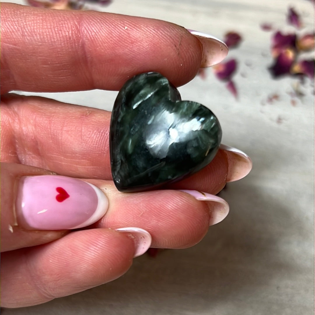 Seraphinite Heart - RARE