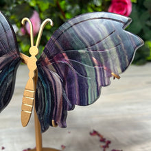 Load image into Gallery viewer, Large Fluorite Butterfly Wings
