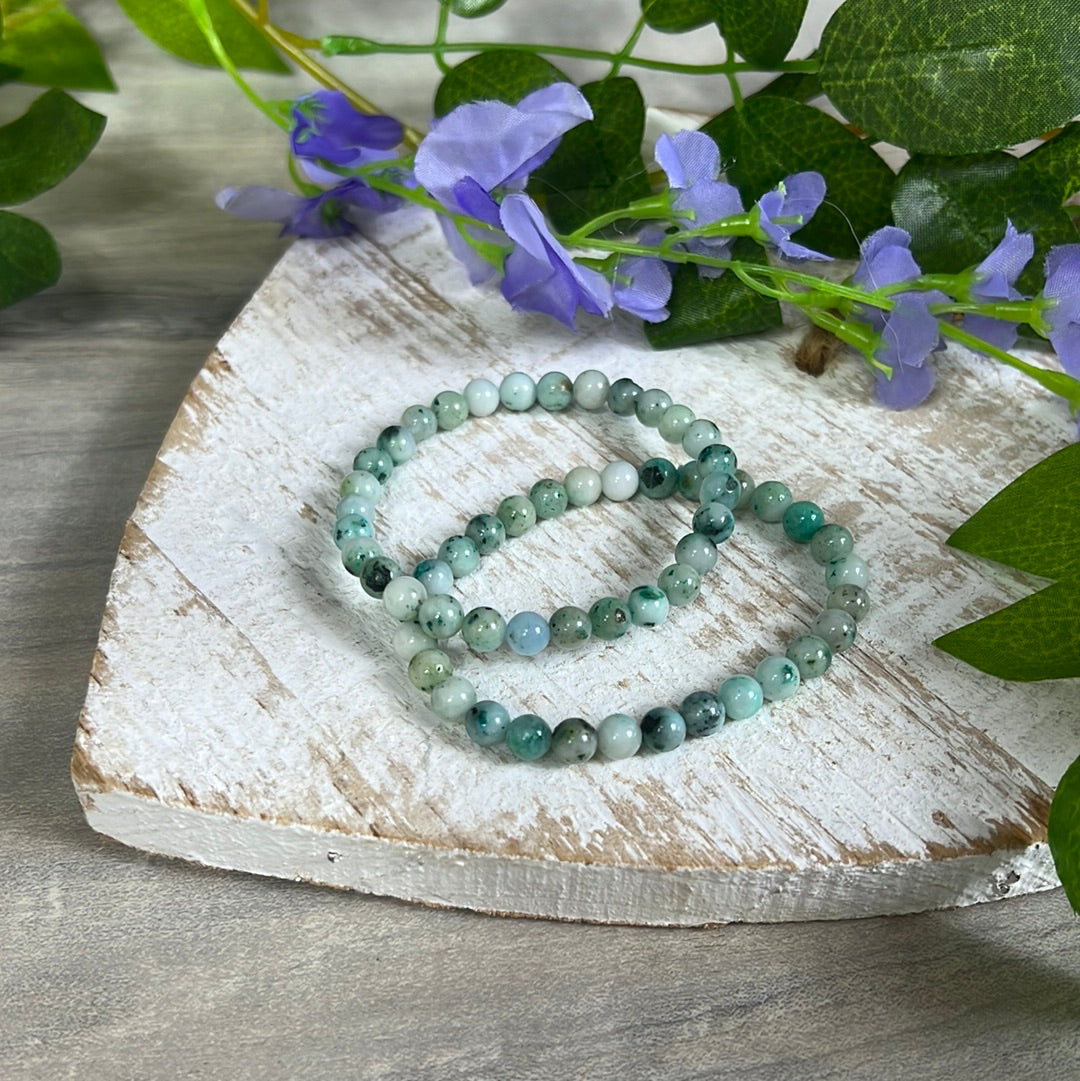 Fynceite Phoenix Pine 6mm Bead Bracelet