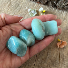 Load image into Gallery viewer, Amazonite large polished tumble tumblestone
