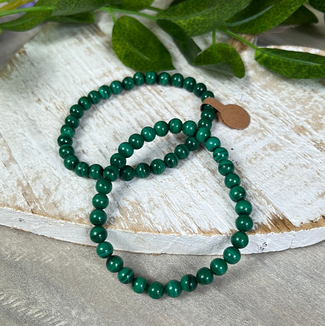 Malachite Bracelet 6mm