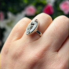 Load image into Gallery viewer, Astrophyllite 925 Sterling Silver Ring - Size L 1/2
