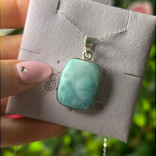 Load image into Gallery viewer, Larimar 925 Sterling Pendant
