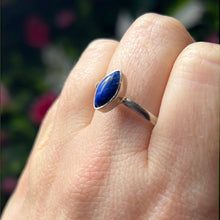 Load image into Gallery viewer, Lapis 925 Sterling Silver Ring -  Size Z
